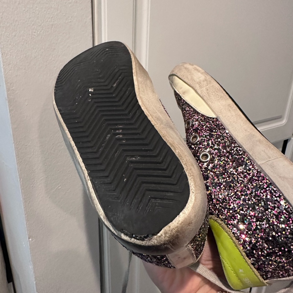 Golden Goose Glitter Star Sneakers - Picture 8 of 8